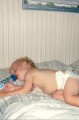 We lost him this day.  He fell asleep under a white down blanket.
